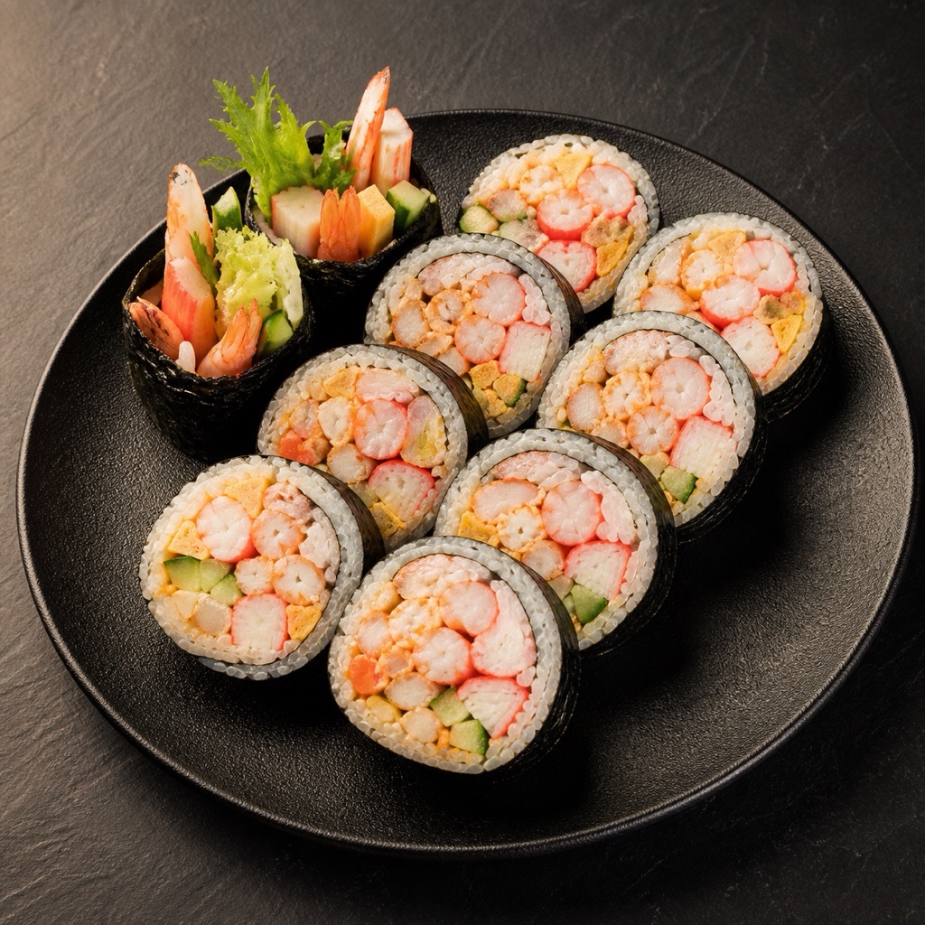 Seafood Steak Kimbap