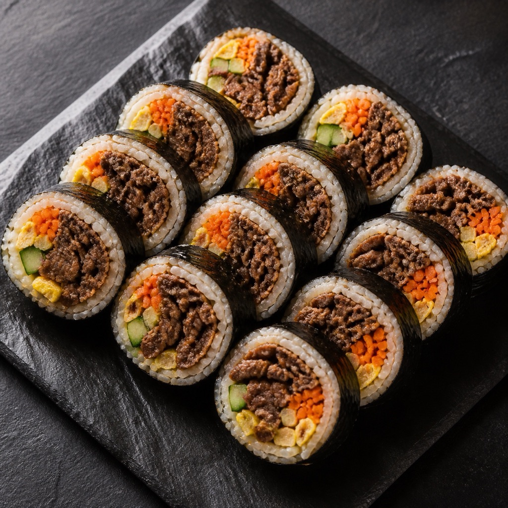 Cumin Beef Kimbap