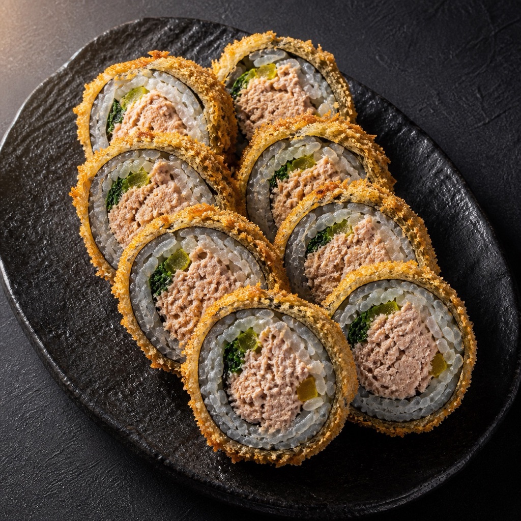 Crispy Kimbap with Tuna