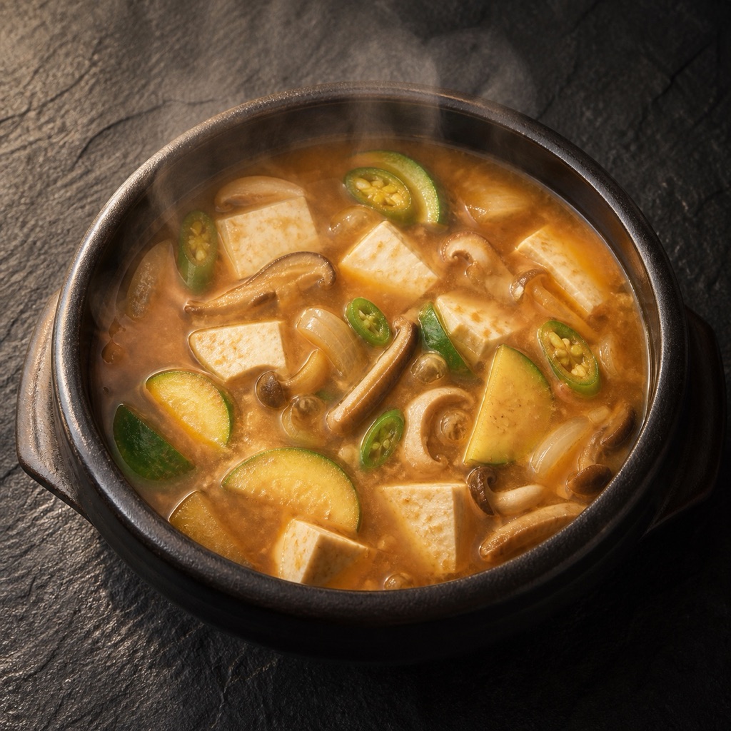 Korean Miso Soup (Doenjang Jjigae)
