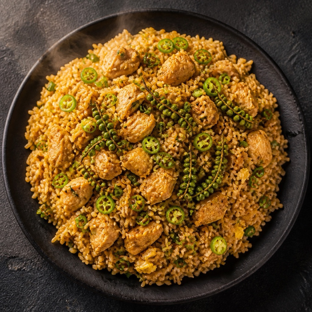Rattan Pepper Chicken Fried Rice
