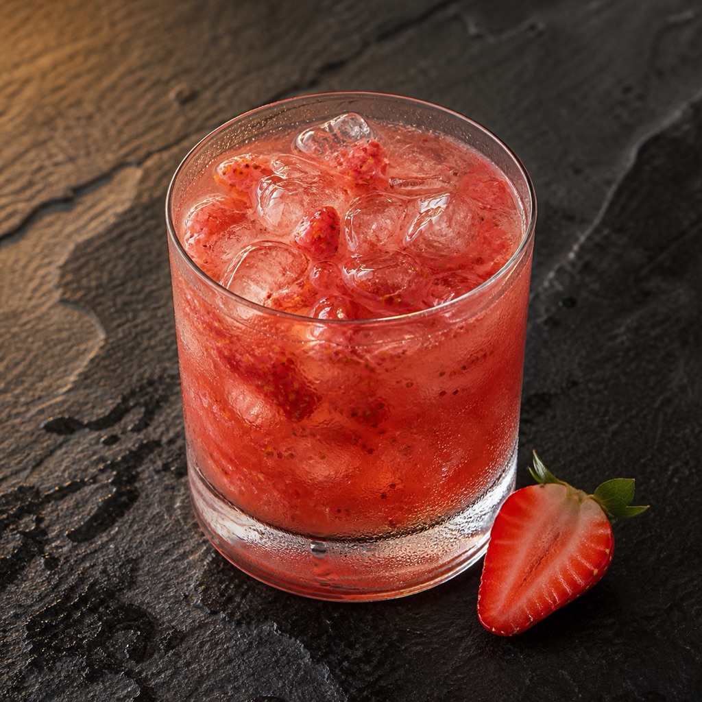 Korean Strawberry Juice