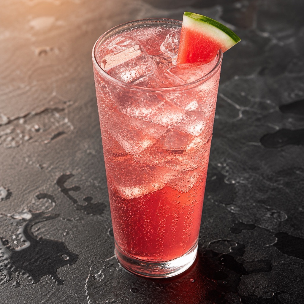 Korean Watermelon Soda Juice
